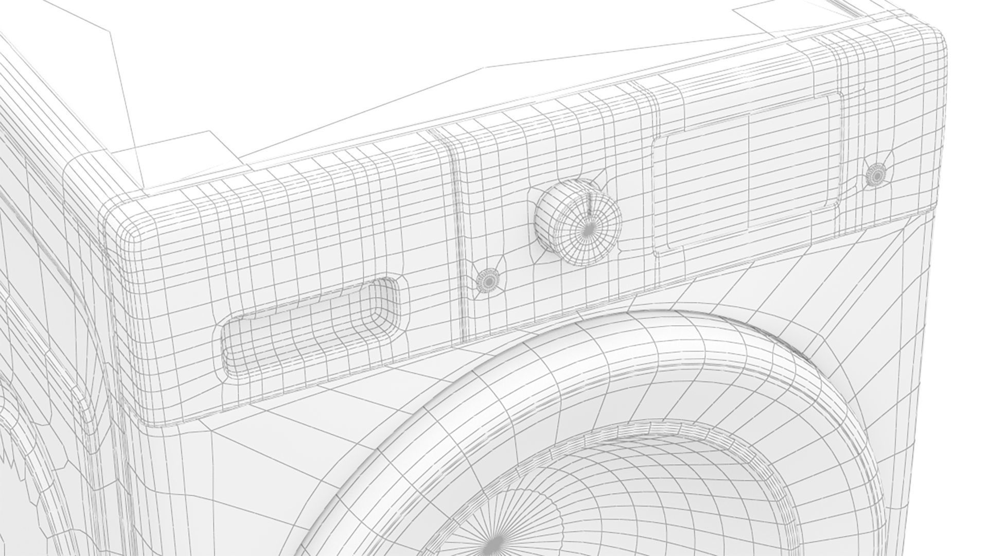 Whirlpool FDLR80250 8kg Front Load Washing Machine 3D model_12