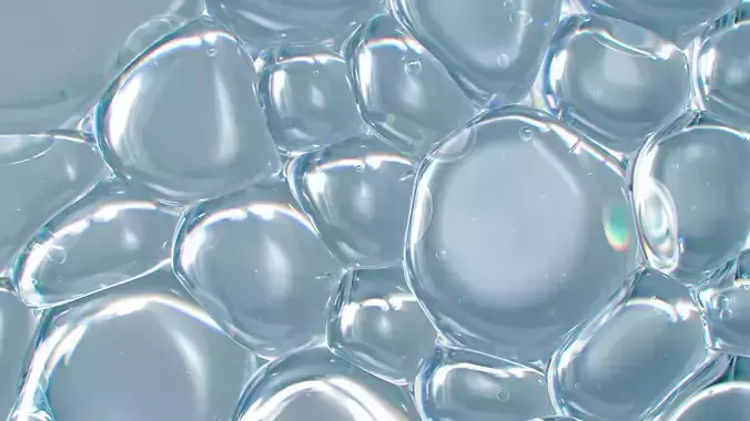Compressed Oil Bubbles