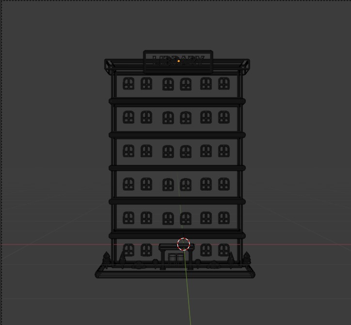 Library 3d Illustration  Icon Pack 3D model_64