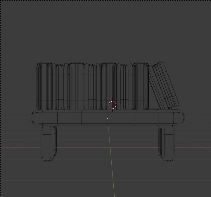 Library 3d Illustration  Icon Pack 3D model_26