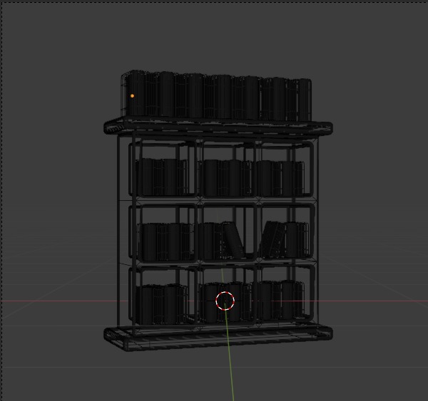 Library 3d Illustration  Icon Pack 3D model_39