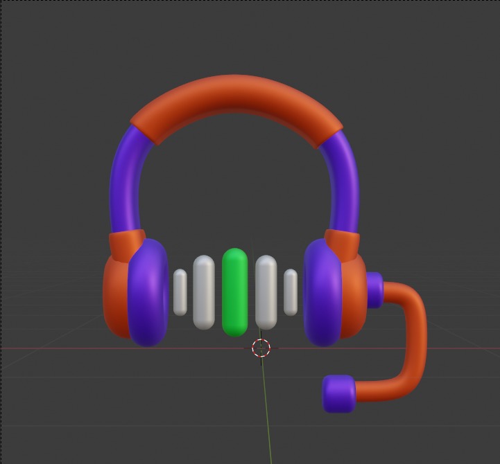 Library 3d Illustration  Icon Pack 3D model_68