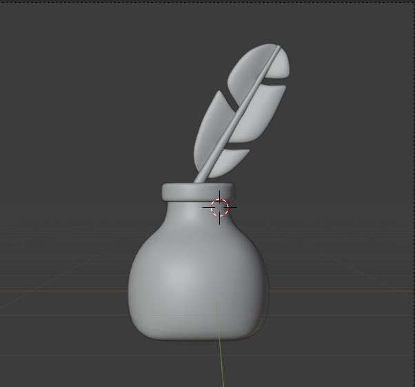 Library 3d Illustration  Icon Pack 3D model_11