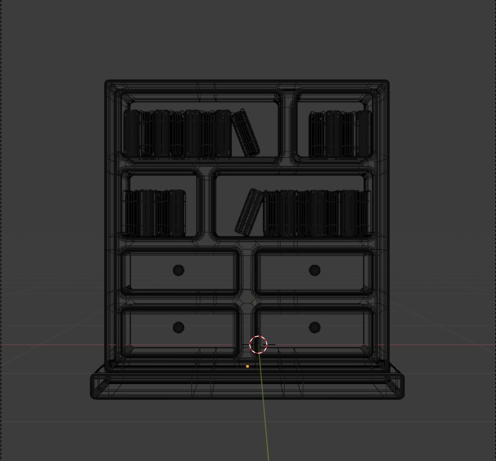 Library 3d Illustration  Icon Pack 3D model_47