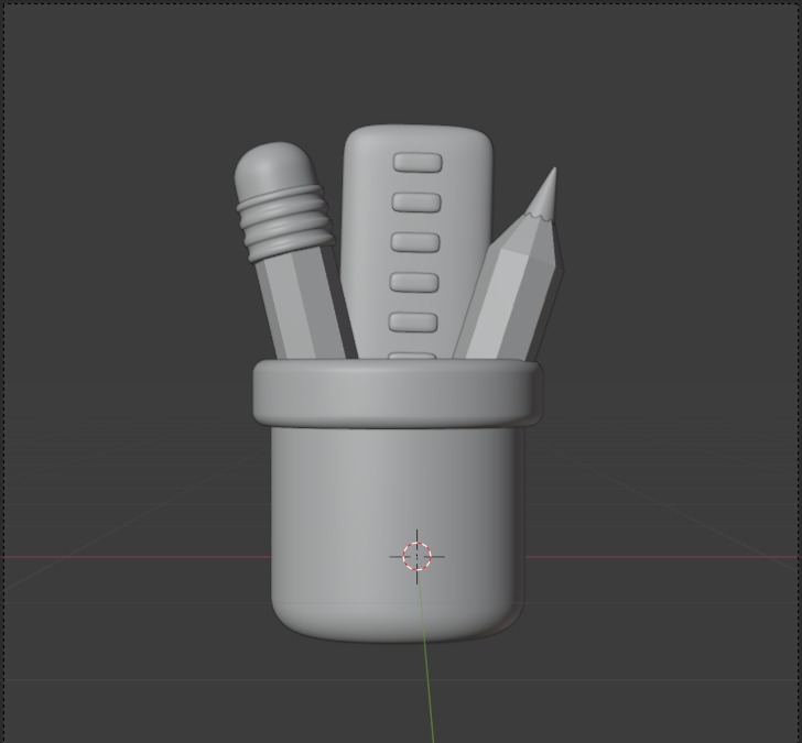 Library 3d Illustration Icon Pack 3D model_76