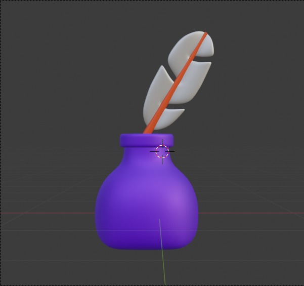 Library 3d Illustration  Icon Pack 3D model_10