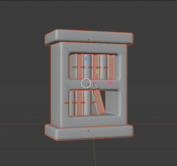 Library 3d Illustration  Icon Pack 3D model_28