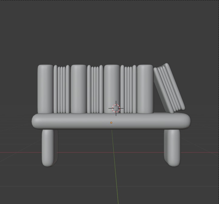 Library 3d Illustration  Icon Pack 3D model_25