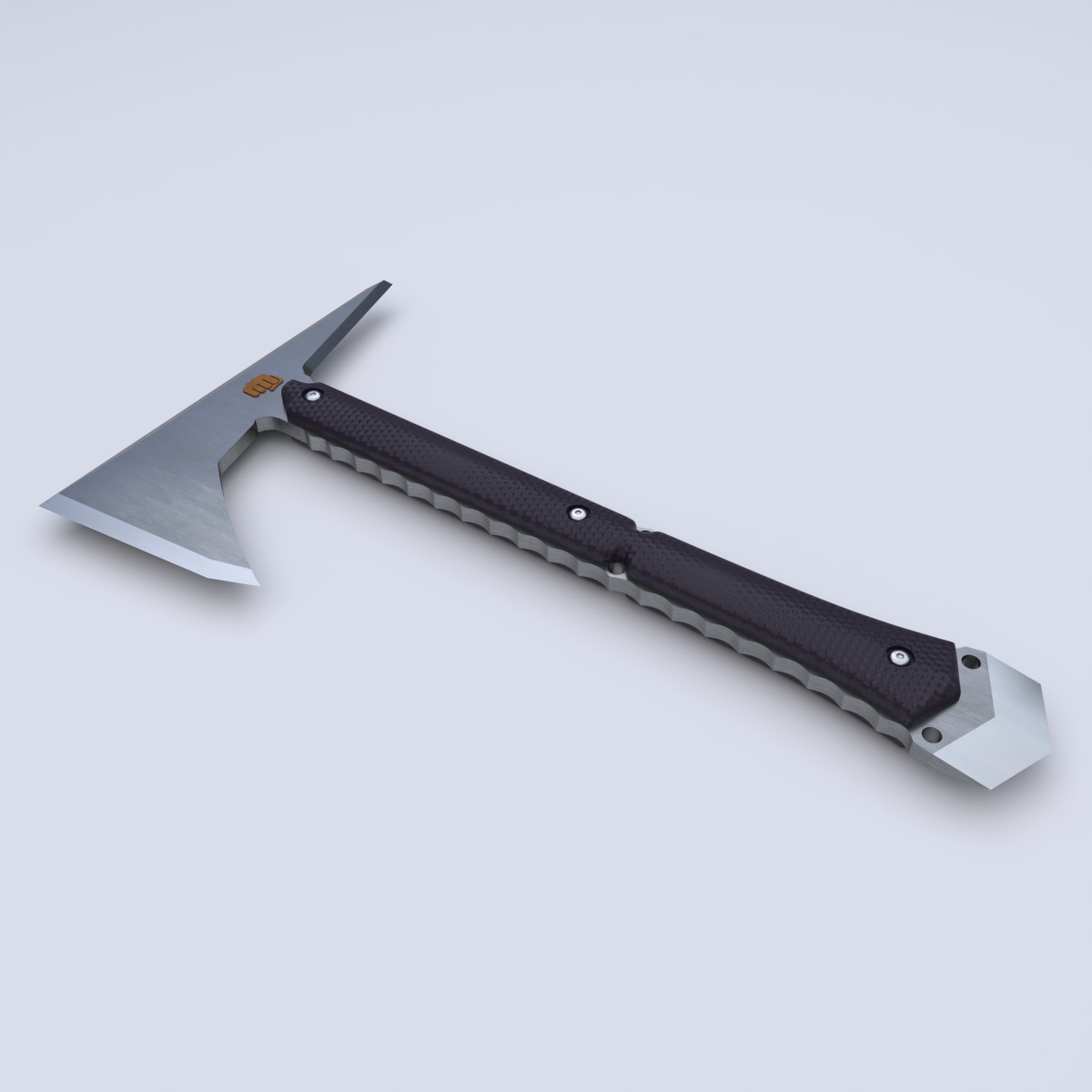 Soldier axe  3D model_18