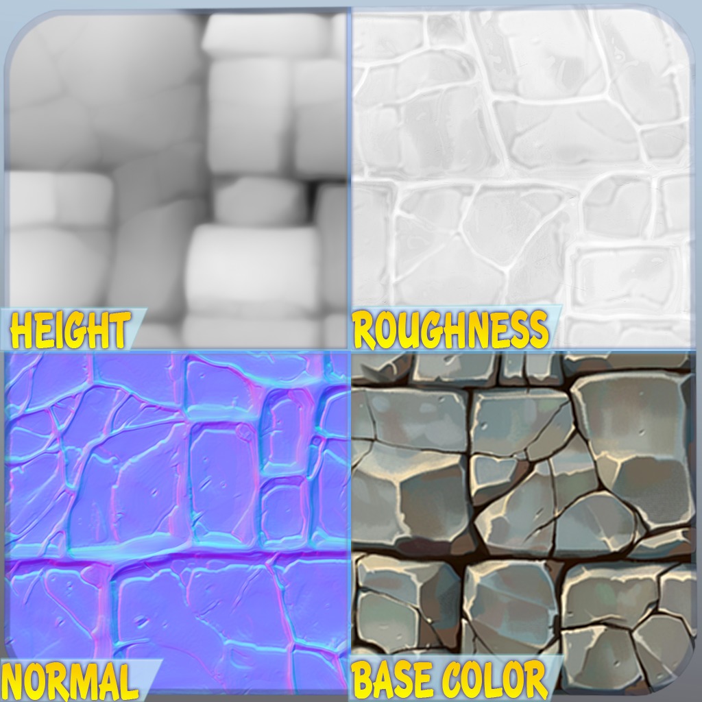 Stylized Wall Seamless Texture Texture_1