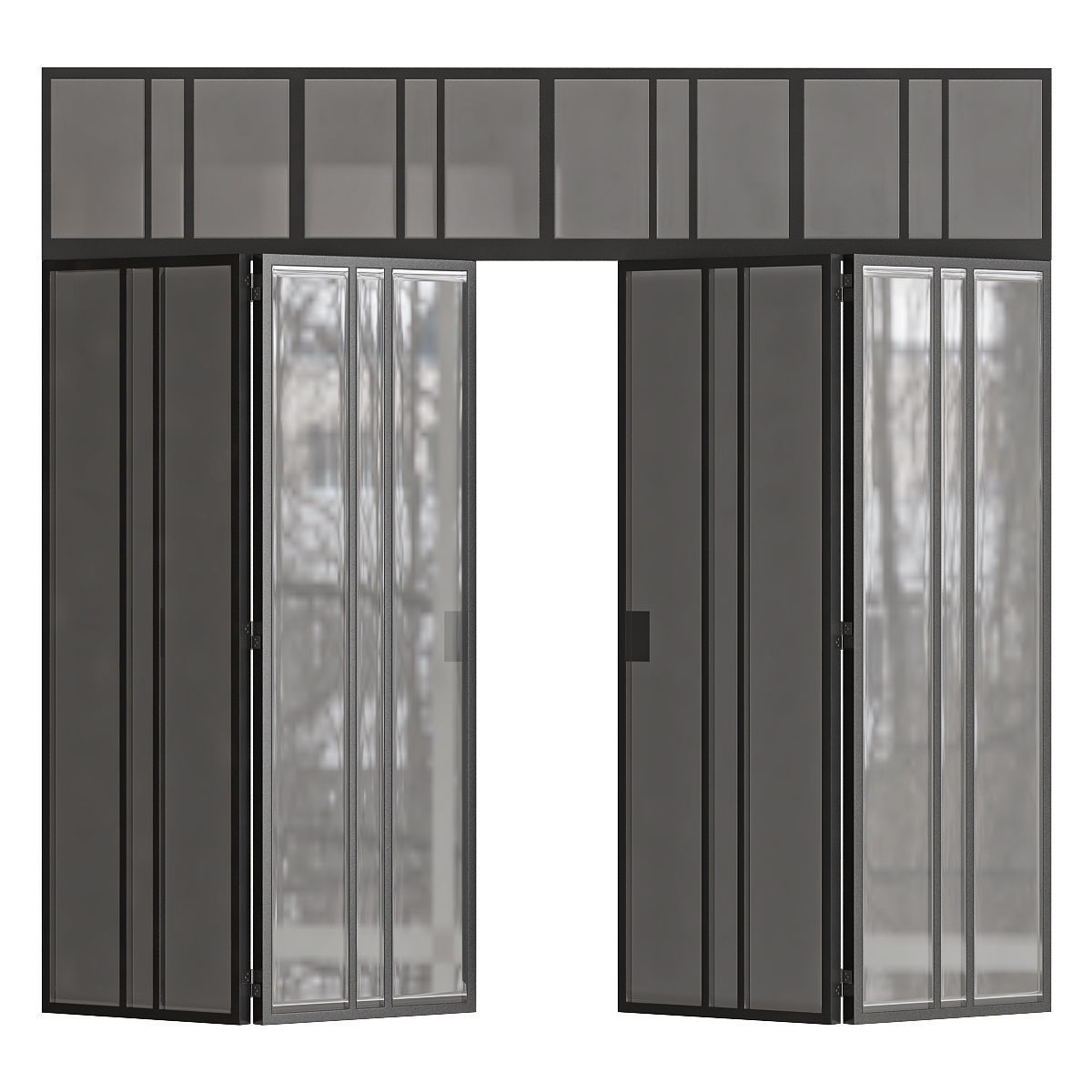 Book partition 3D model_2