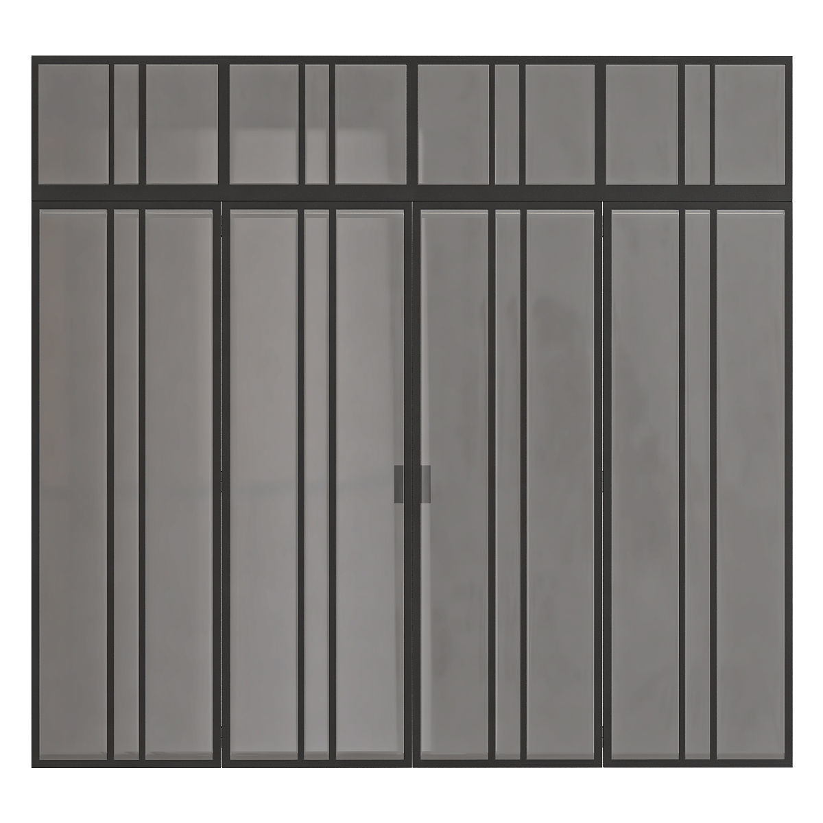 Book partition 3D model_3