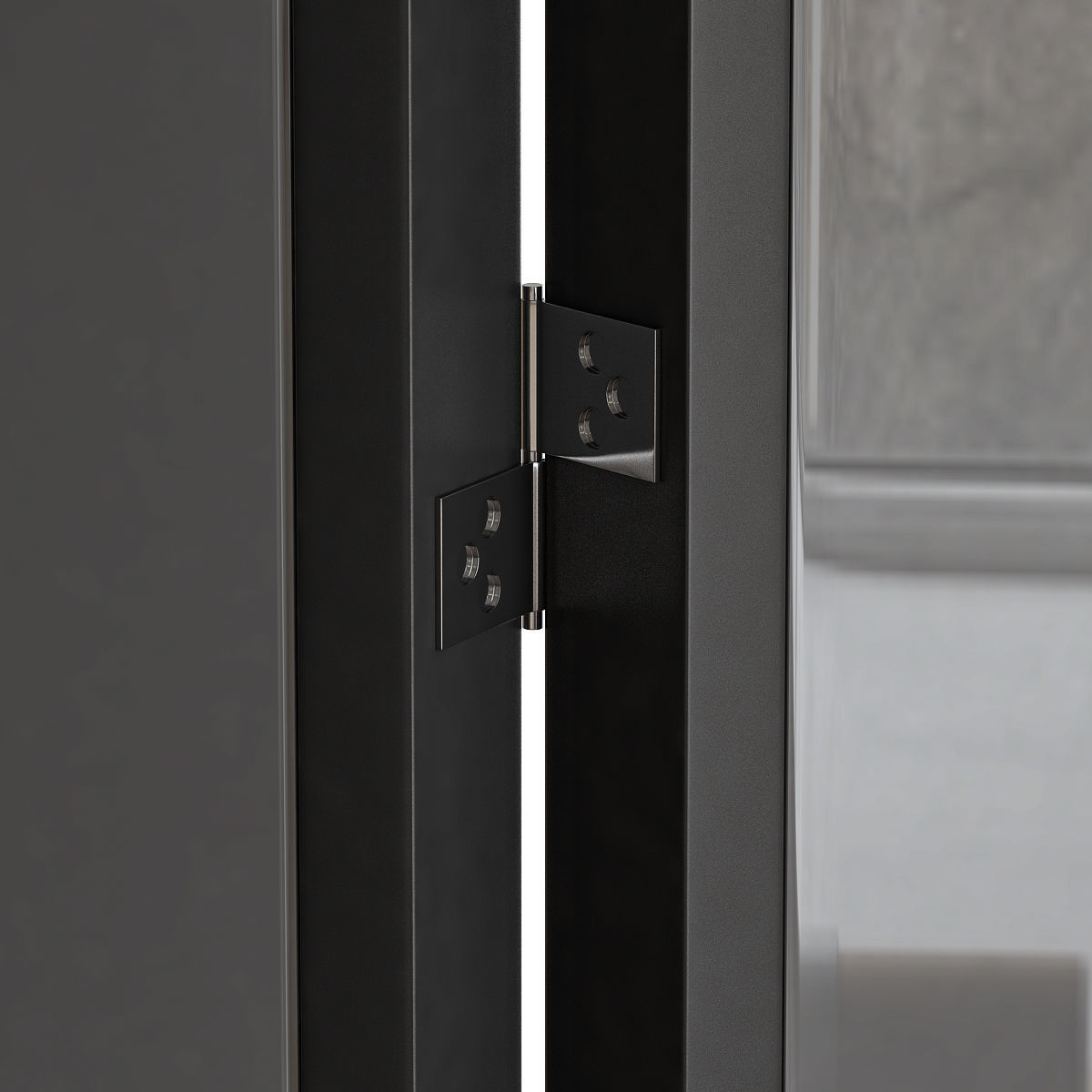 Book partition 3D model_4