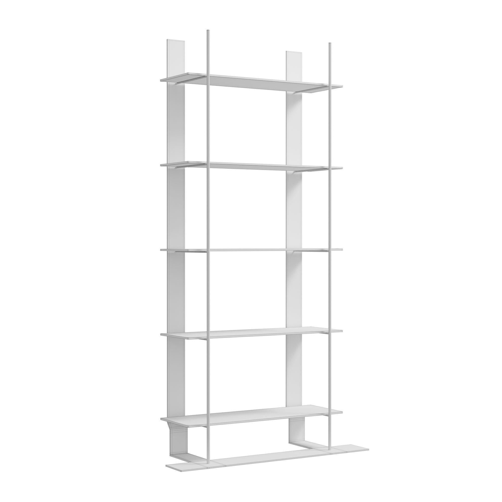 Glasso shelf 3D model_9