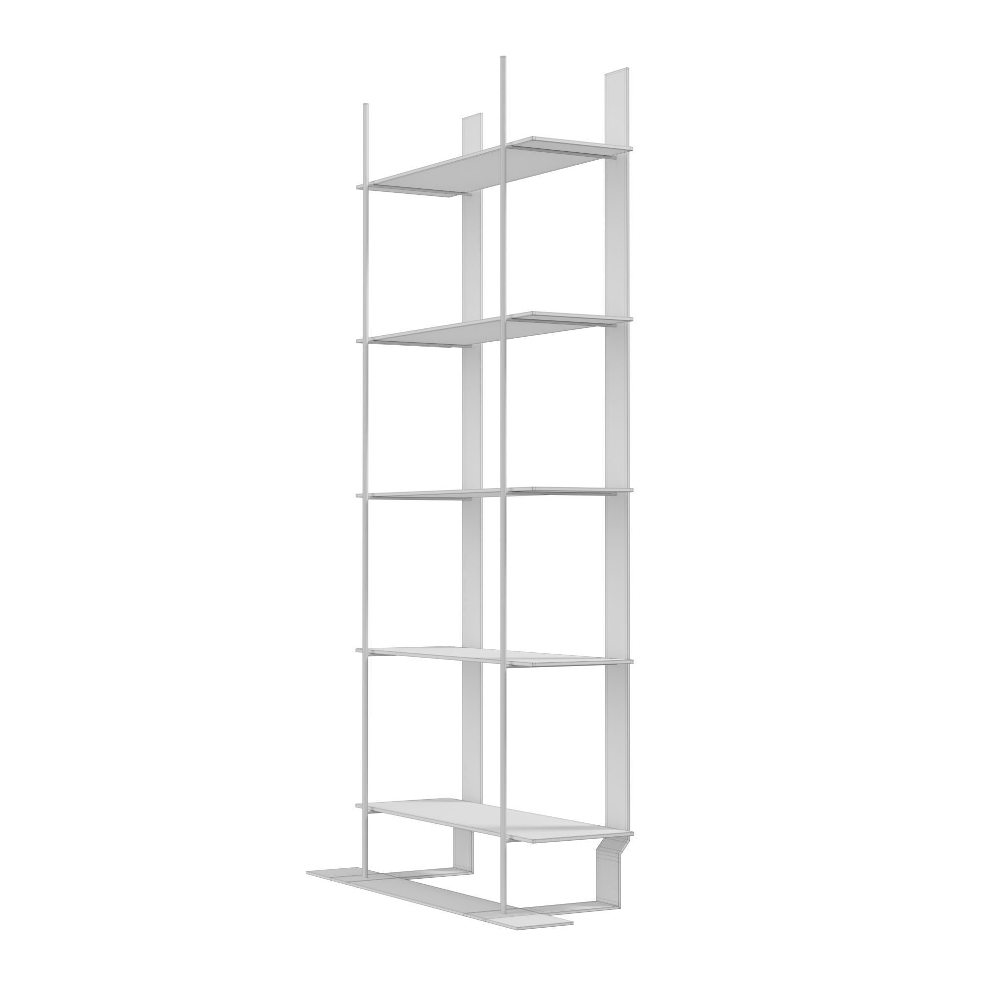 Glasso shelf 3D model_11