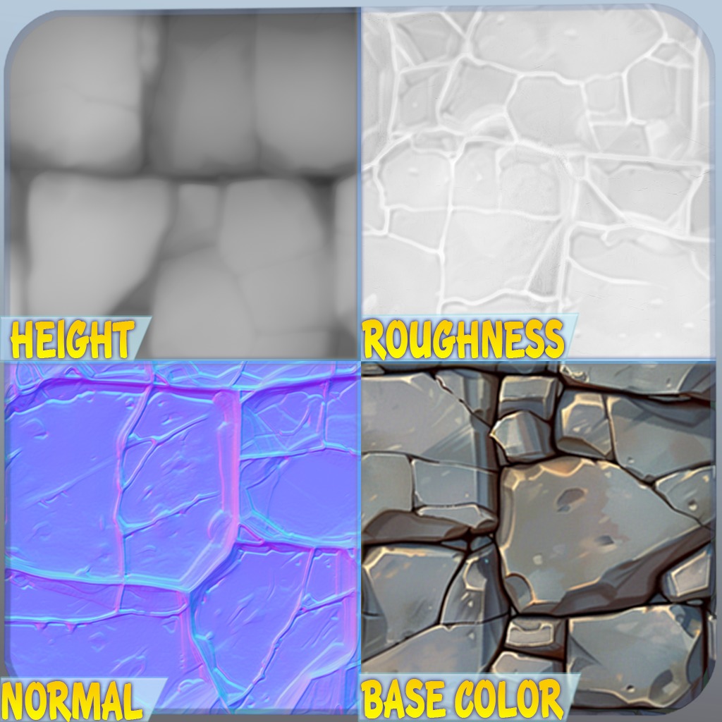 Stylized Wall Seamless Texture Texture_1
