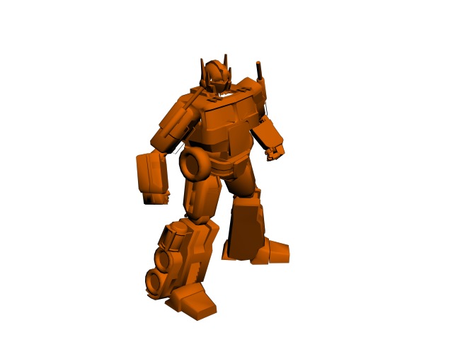 Robot 3D print model_1
