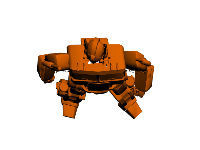 Robot 3D print model_5