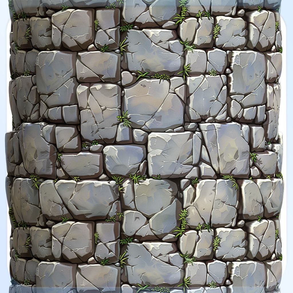 Stylized Wall Seamless Texture Texture_3