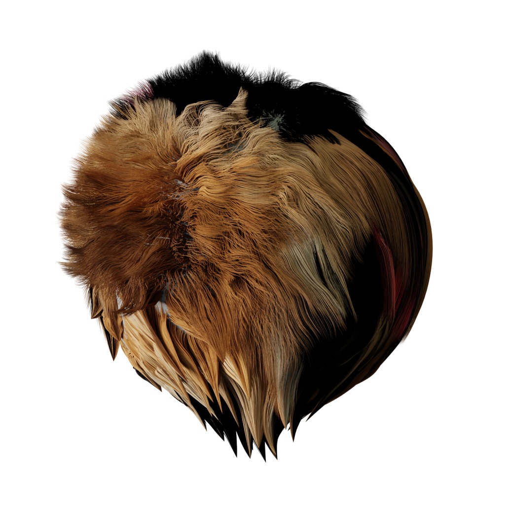 Belgian Shepherd Dog  Low-poly 3D model_35