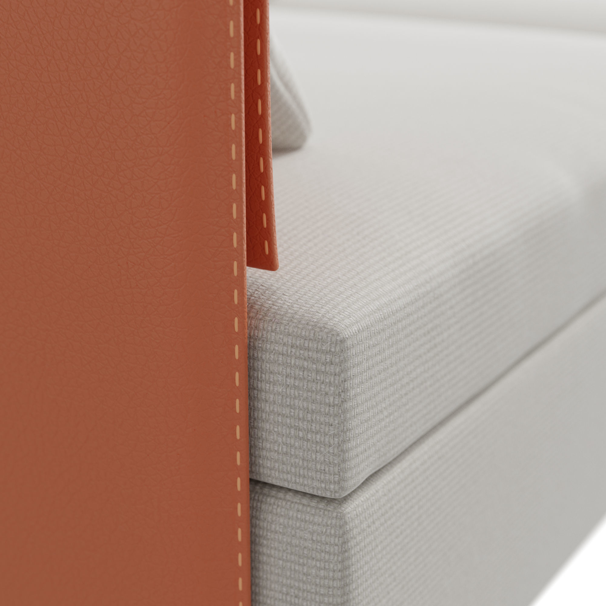 Gran torino sofa 3D model_4