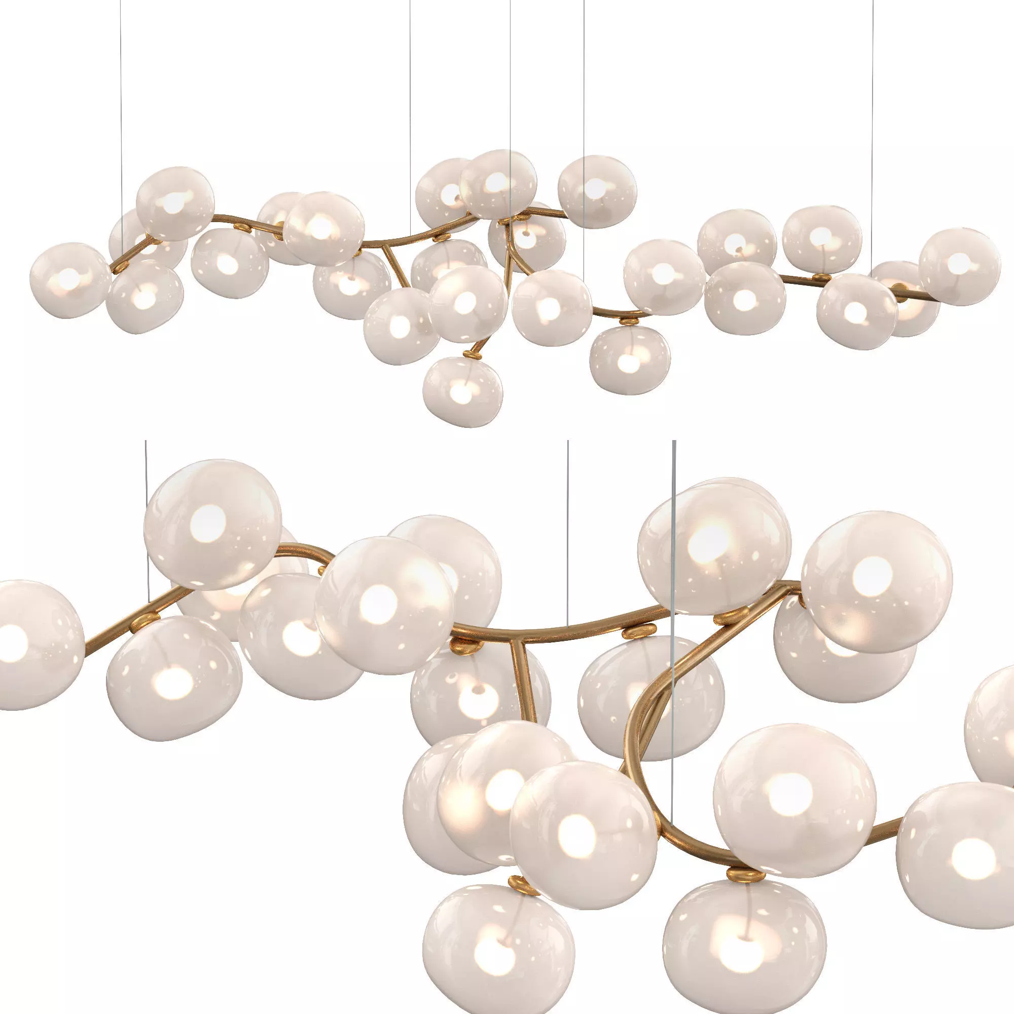 MAEHWA CHANDELIER FLOW 3D model_0