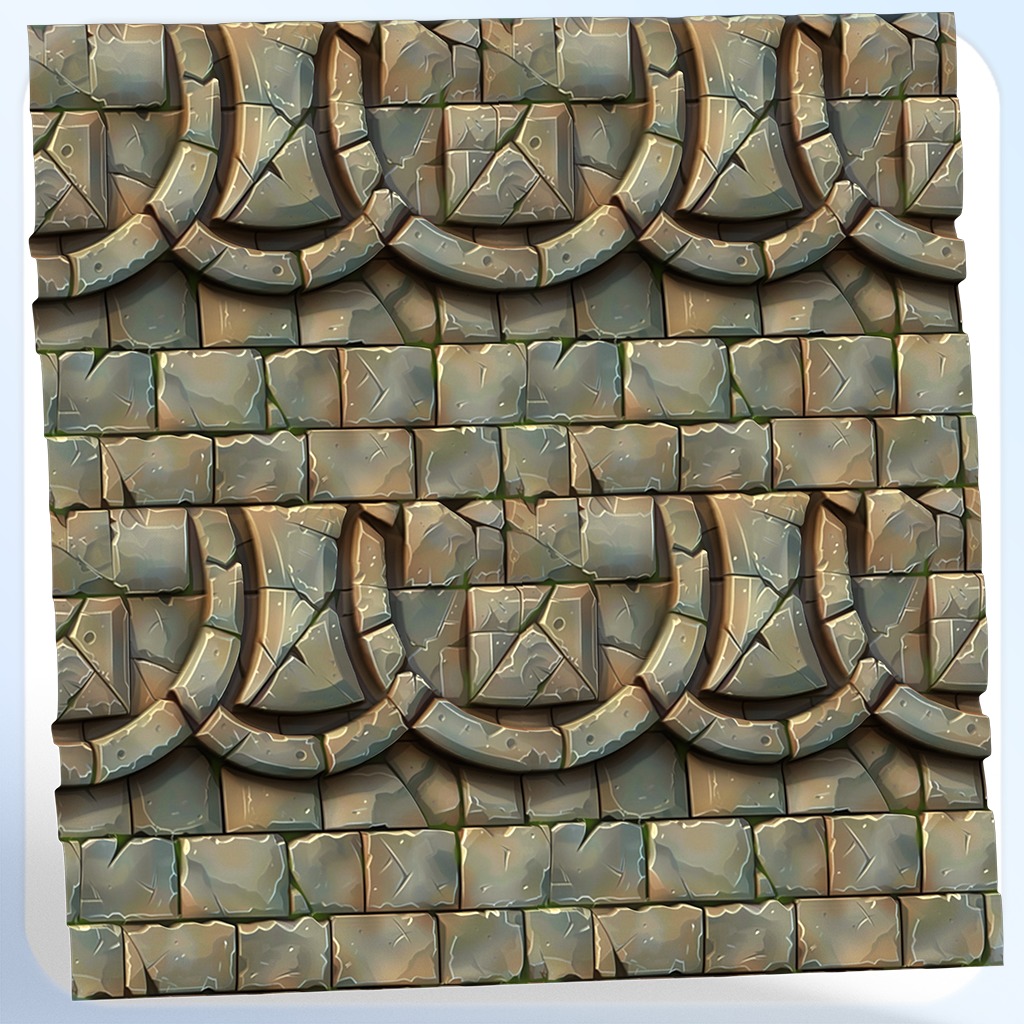 Stylized Wall Seamless Texture Texture_4