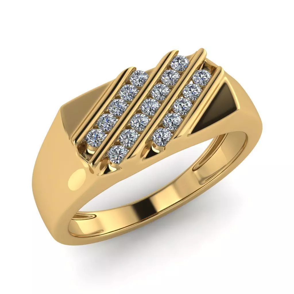 light weight gold diamond rings-C111116SKCH2025981-wt-5-10 3D print model_0