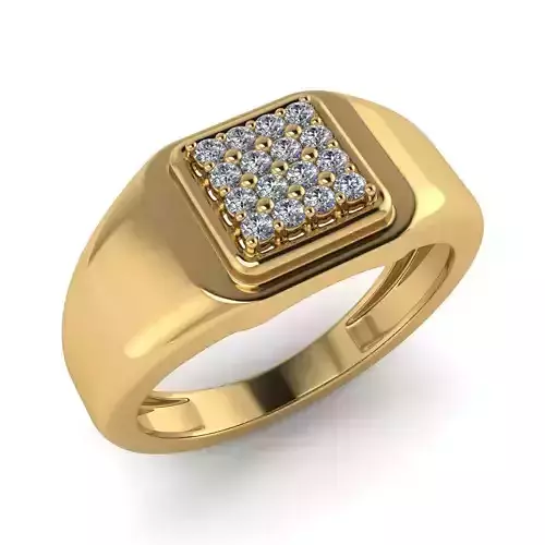 light weight gold diamond rings-C111116SKCH2025983-wt-5-10 3D print model
