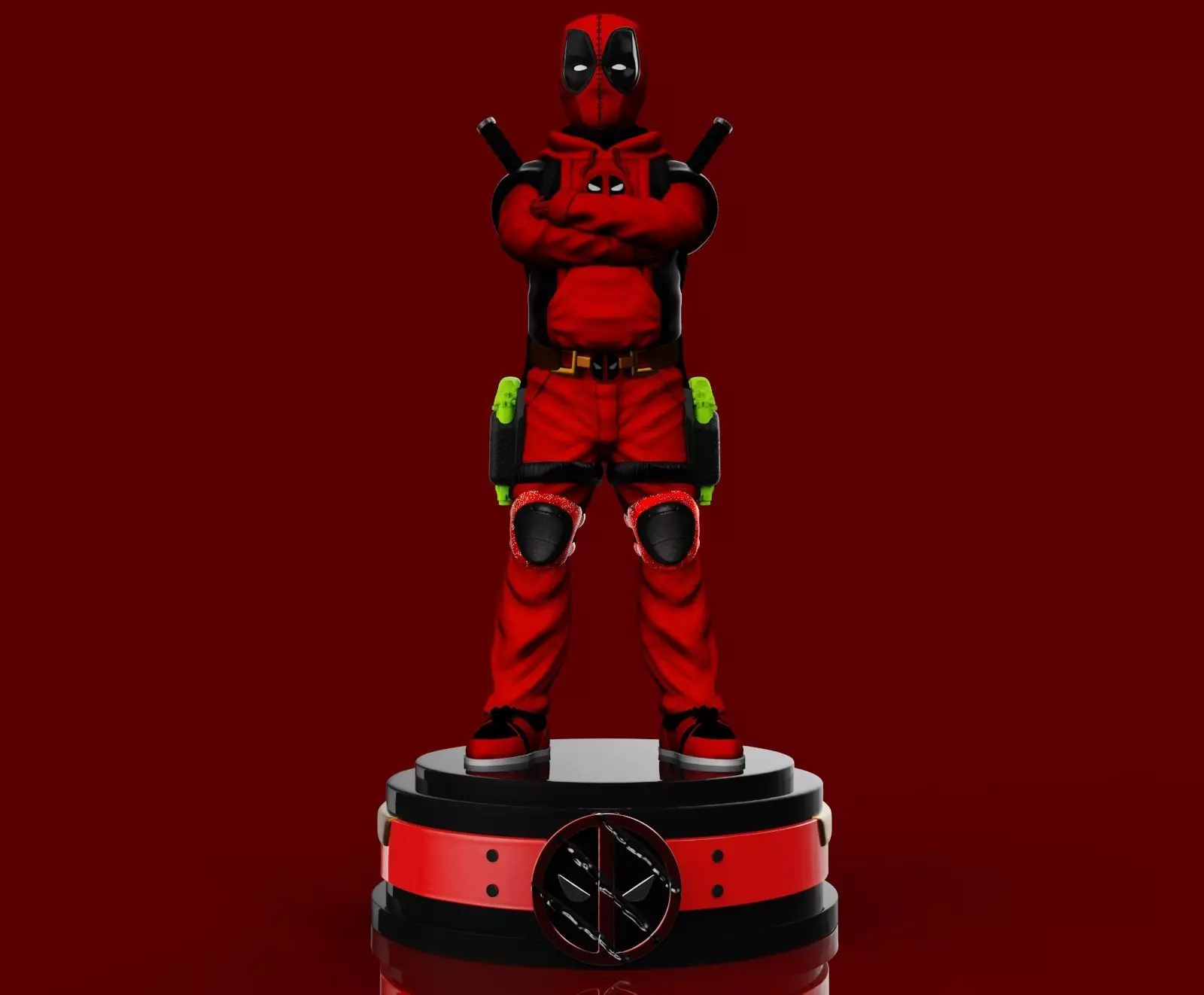 KIDPOOL DEADPOOL WOLVERINE MOVIE MARVEL 3D print model_0