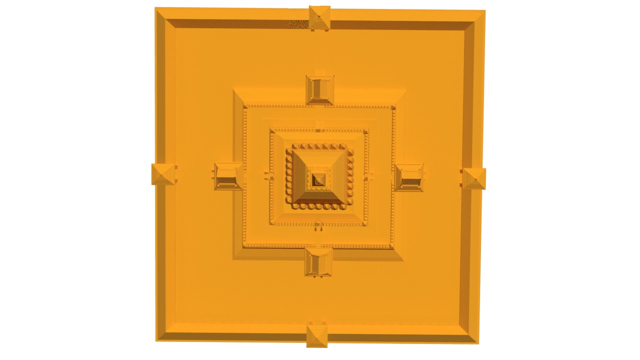 Pha That Luang - Laos 3D print model_7