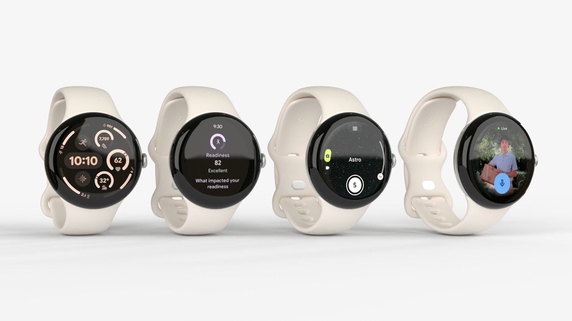 Pixel Watch 3 41MM and 45MM Porcelain 3D model_2