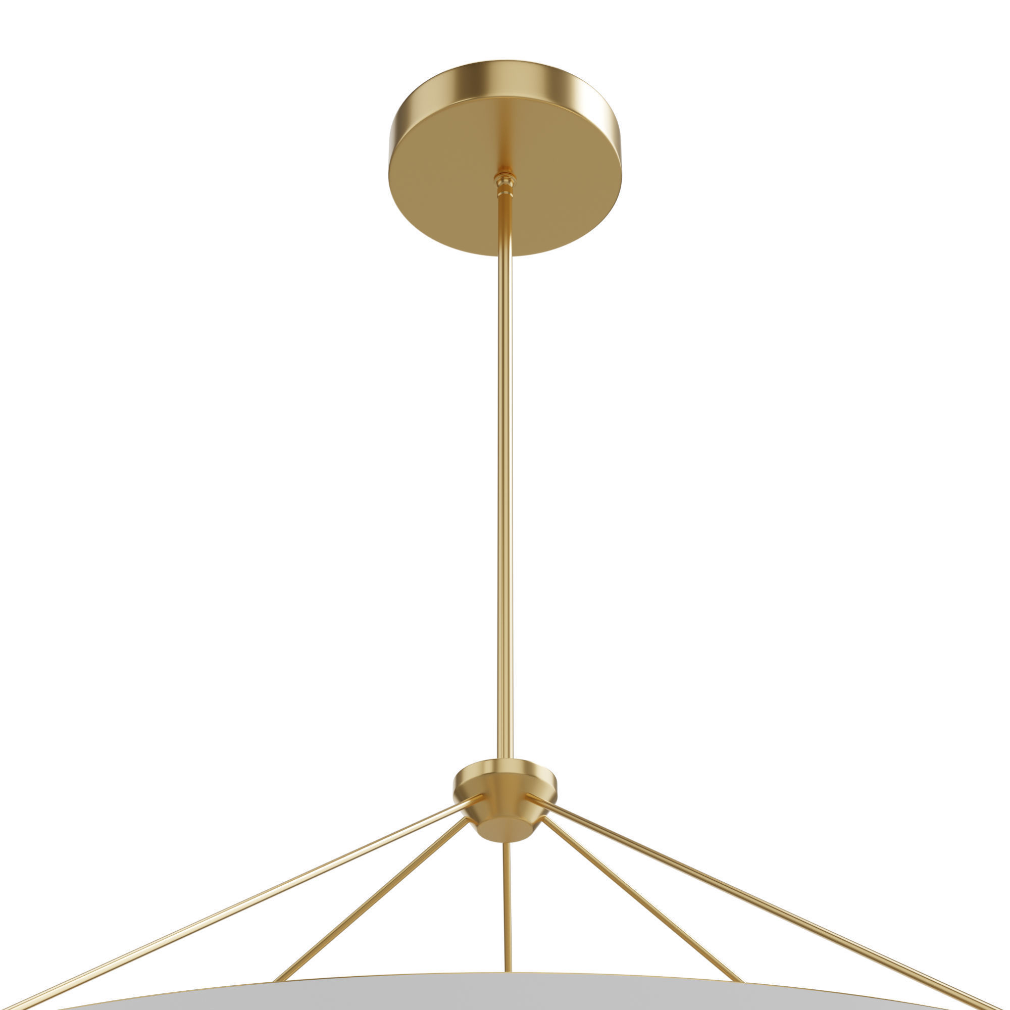 Halo chandelier 3D model_3