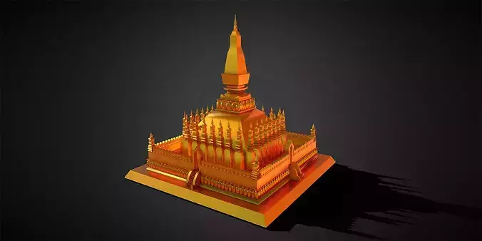 Thad Luang in Vientiane Capital