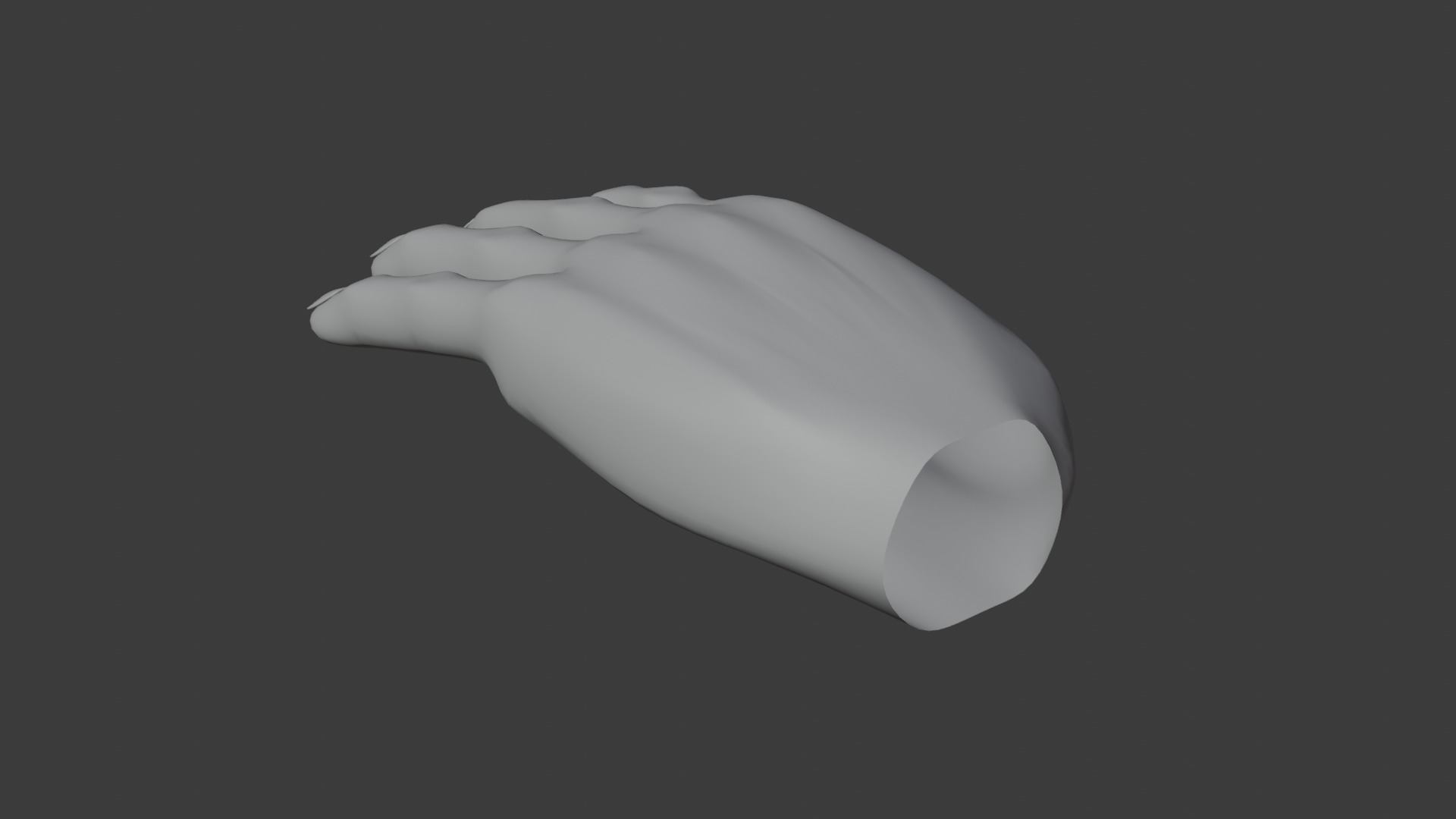 high poly Hand 3D model_3