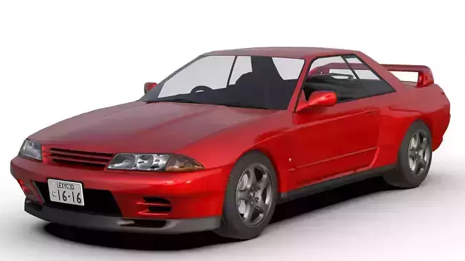 Nissan skyline gtr 3D model