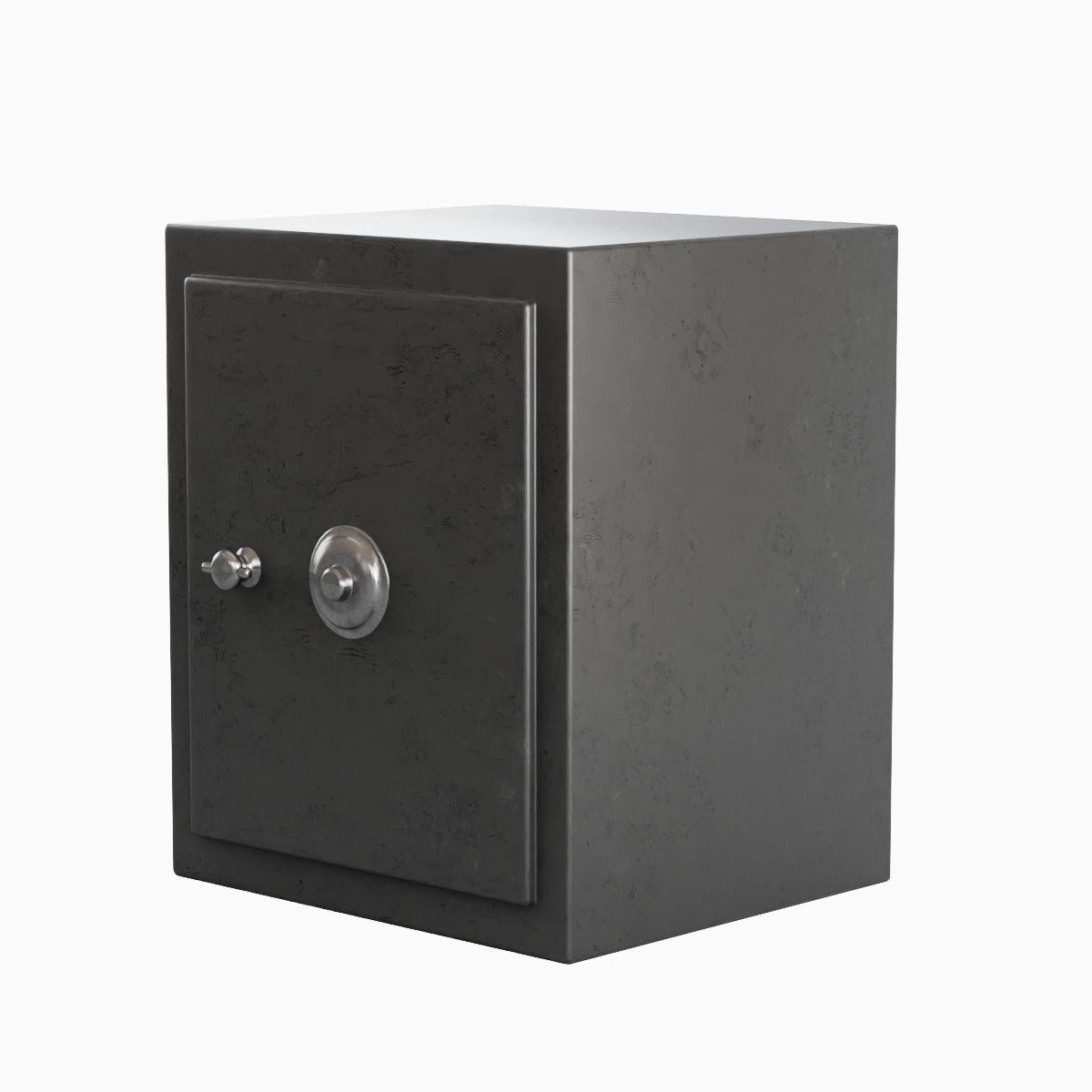 Steel Safe 02 3D model_3