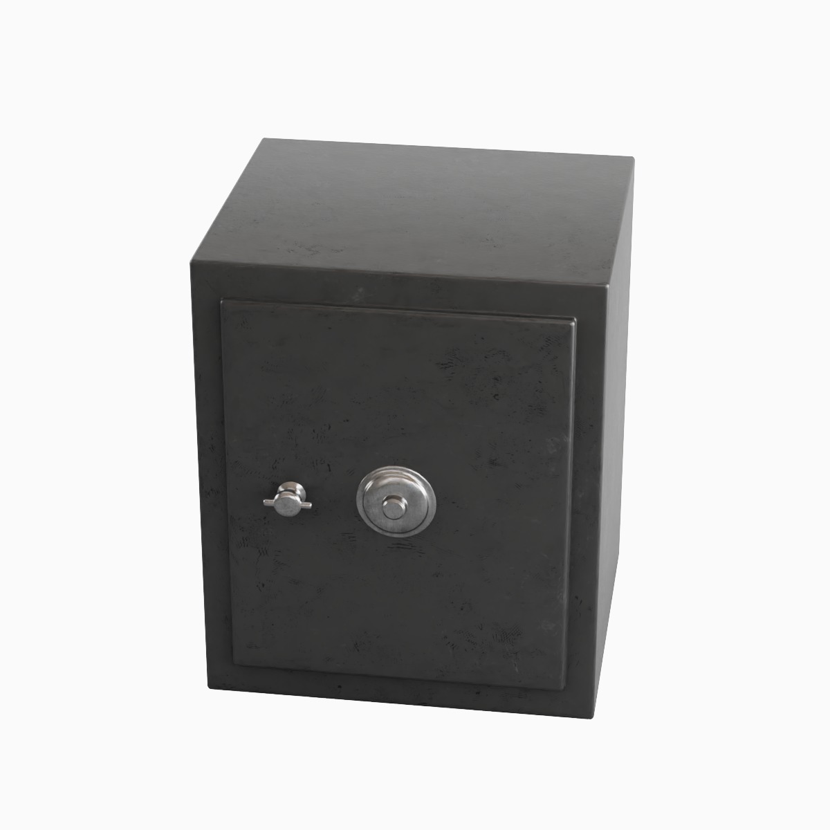 Steel Safe 02 3D model_4