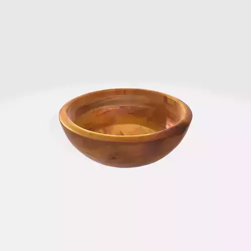 Wooden bowl