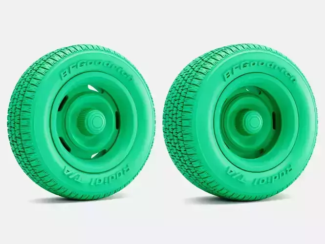 15x7 15x10 GM Rallye Wheels BFGoodrich Radial TA Tires