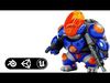 ALIEN MOBBY B-7  Rigged for Unreal Engine - Unity - MIXAMO 3D model_1