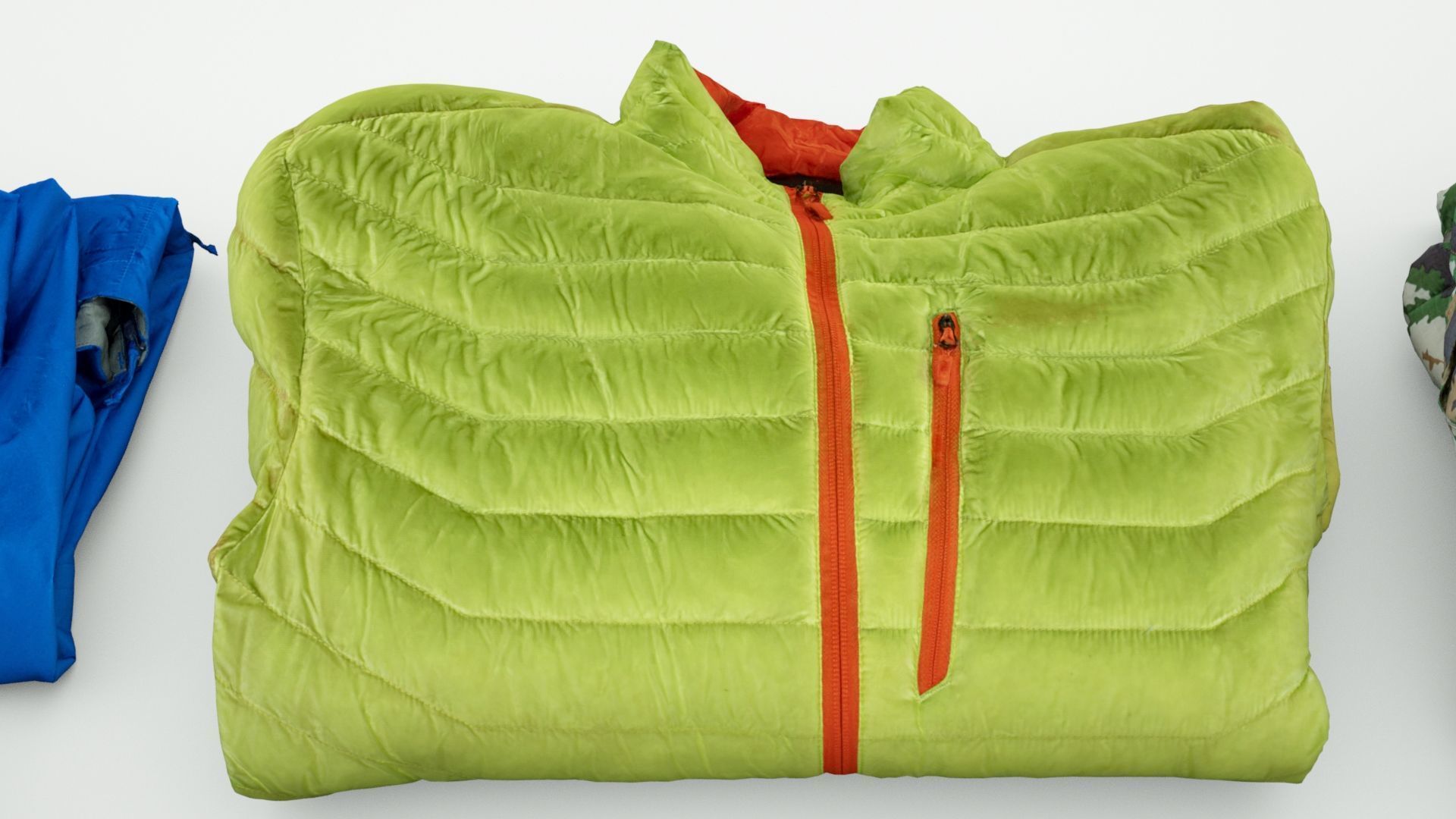 Coat and Jacket Collection military sport hiking down urban 3D model_9