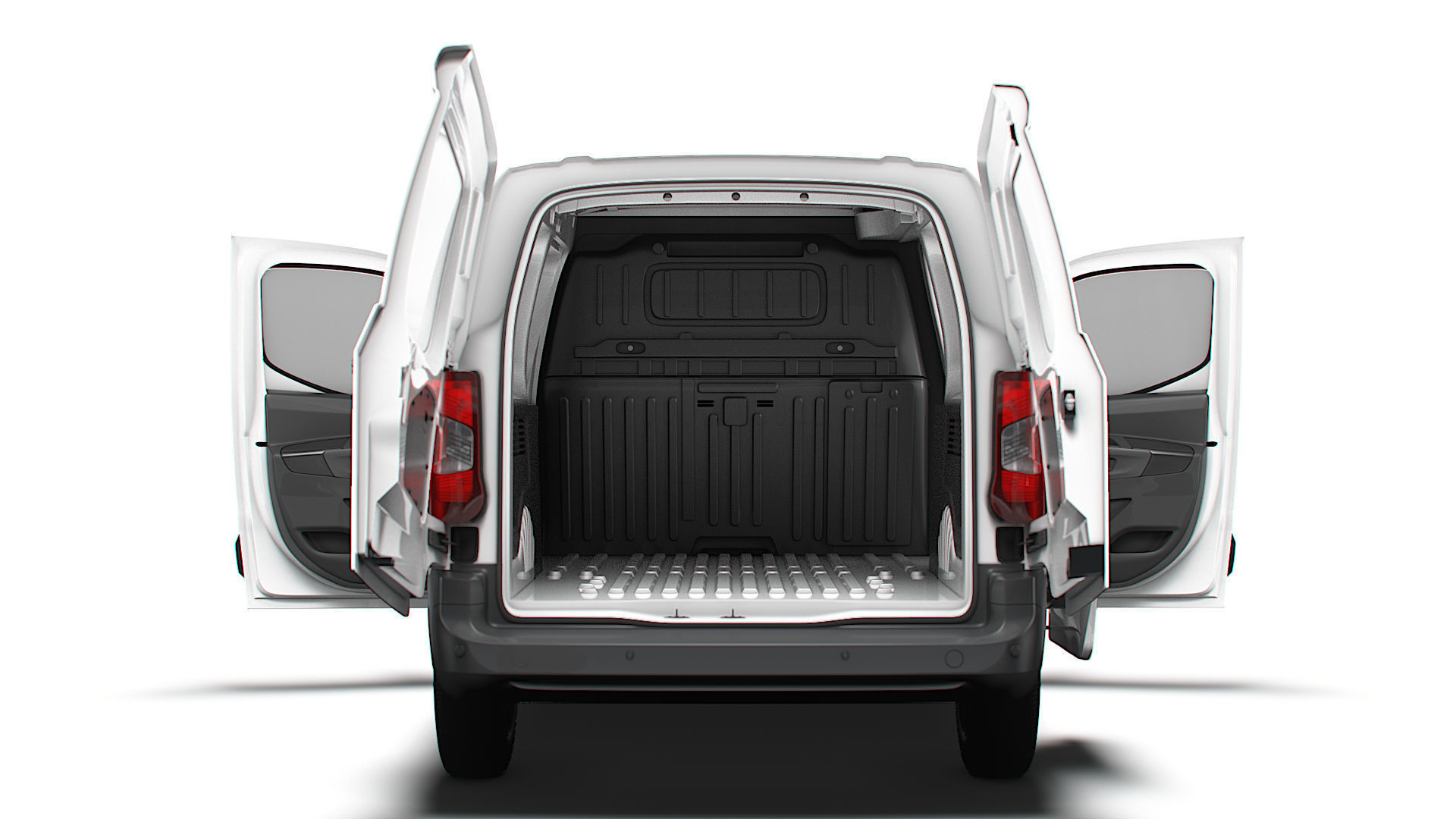 Peugeot e Partner LWB Van HQ Interior 2024 3D model_10