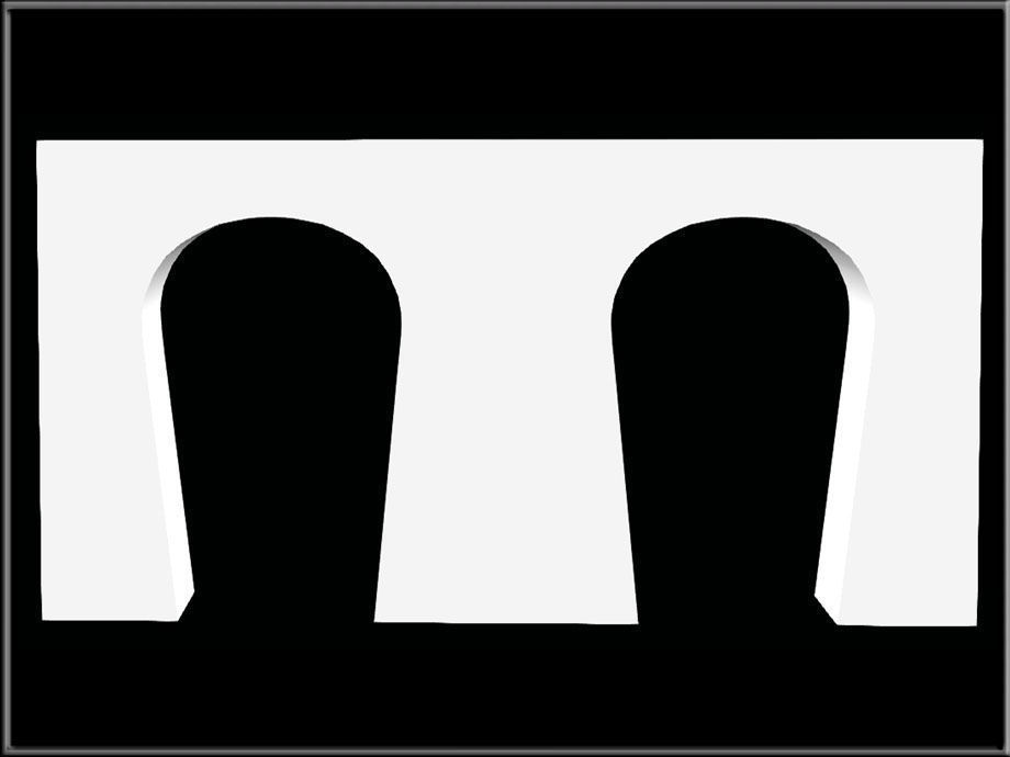 Horseshe Arch 06 Low-poly 3D model_1