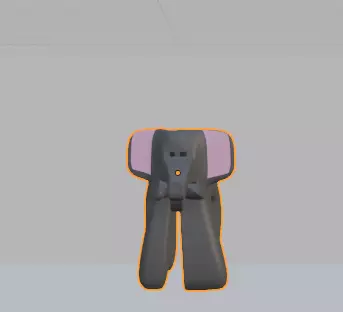 African elephant 3D print model_0