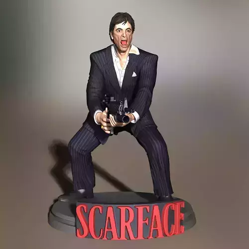 Al Pacino Tony Montana Scarface  3D print model