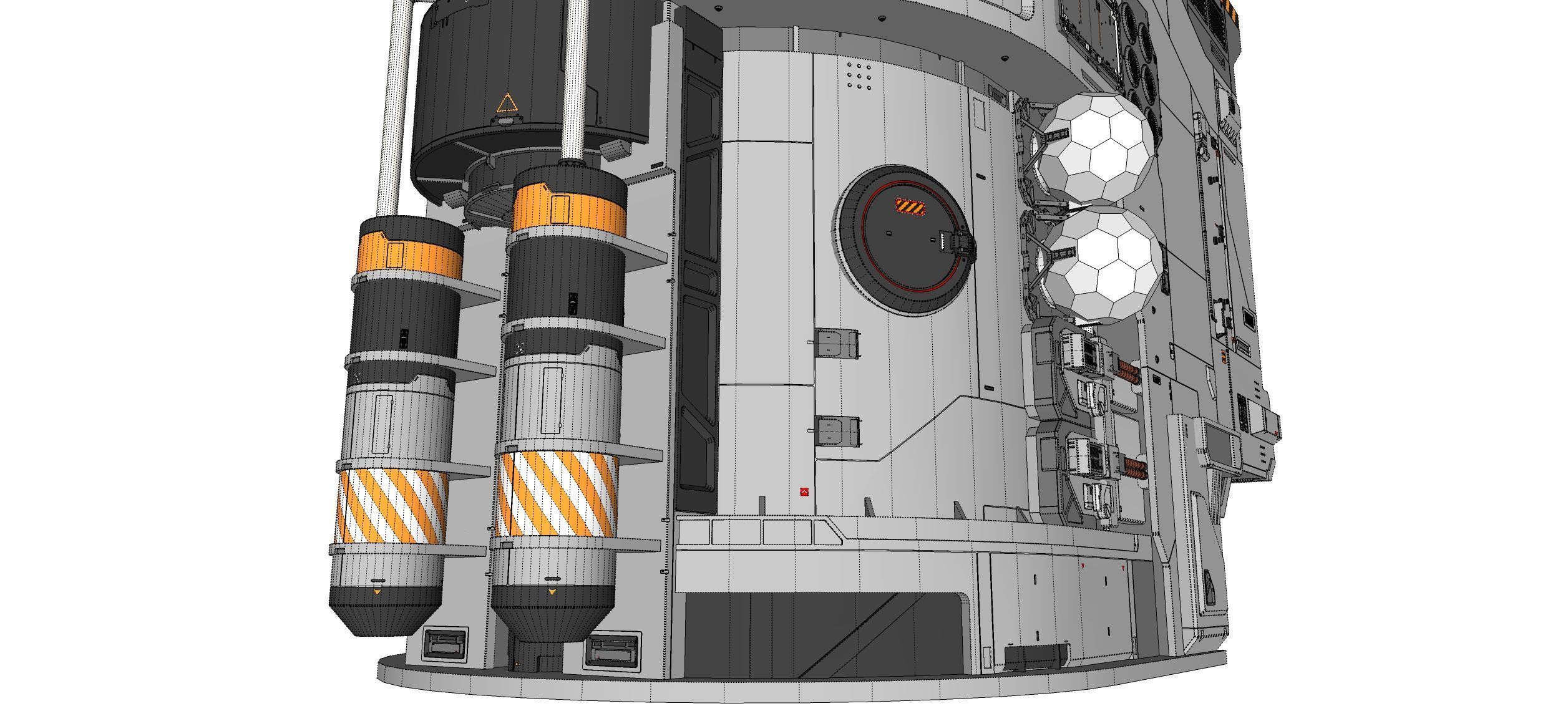 Sci-fi architecture 12 3D model_41