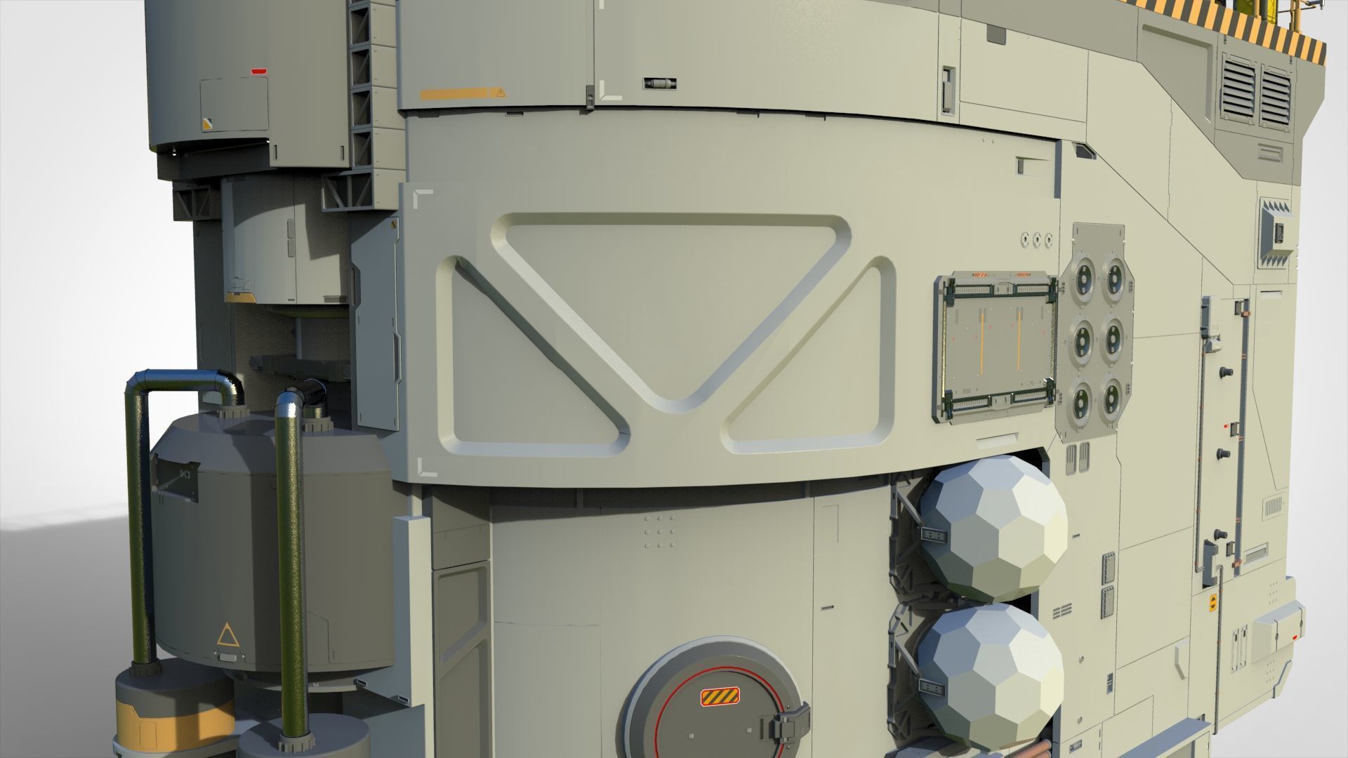 Sci-fi architecture 12 3D model_18