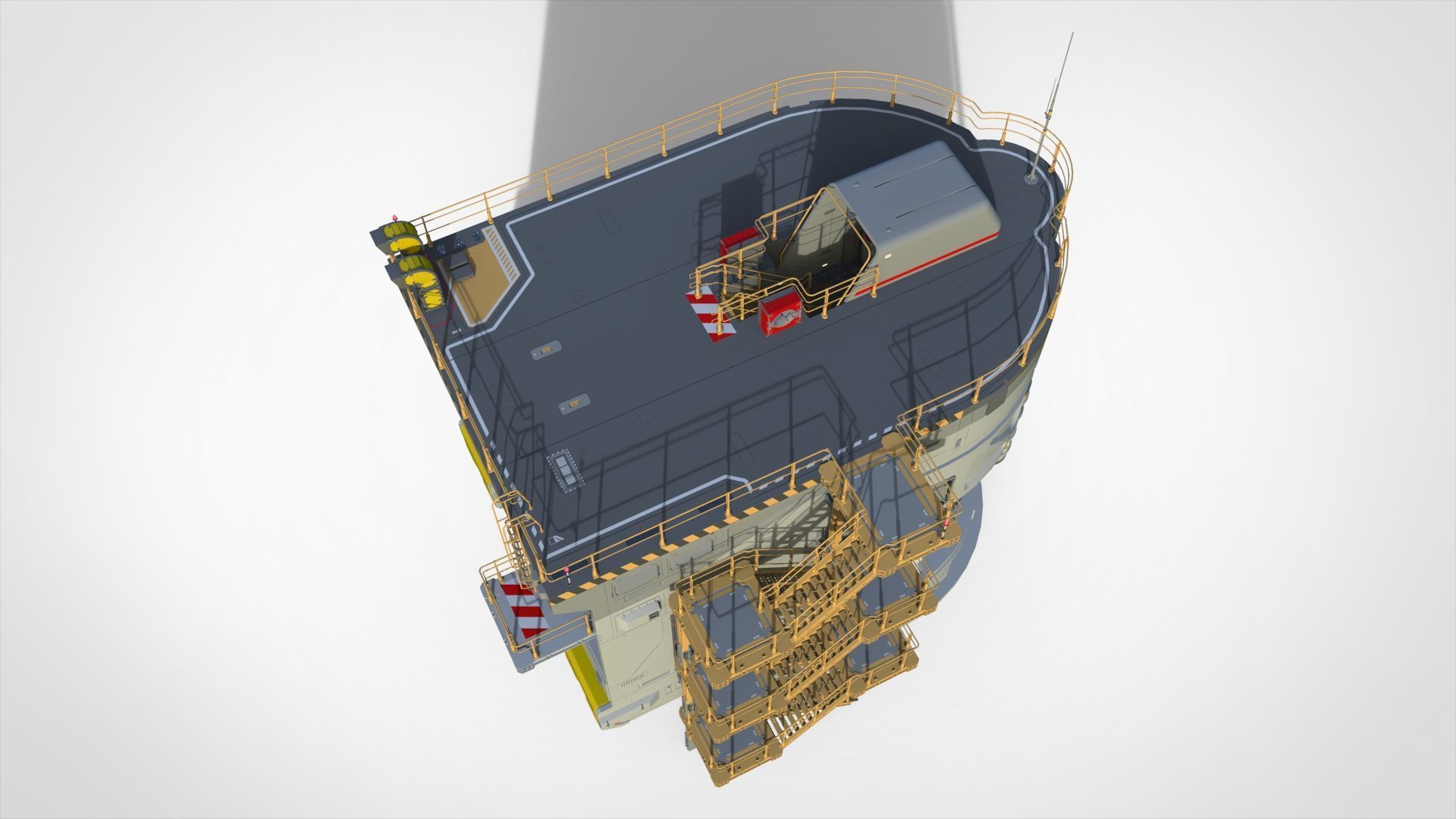 Sci-fi architecture 12 3D model_7