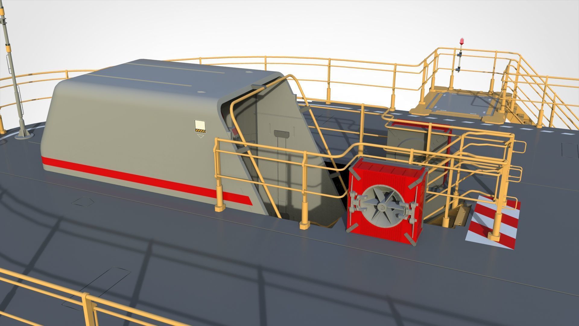 Sci-fi architecture 12 3D model_30